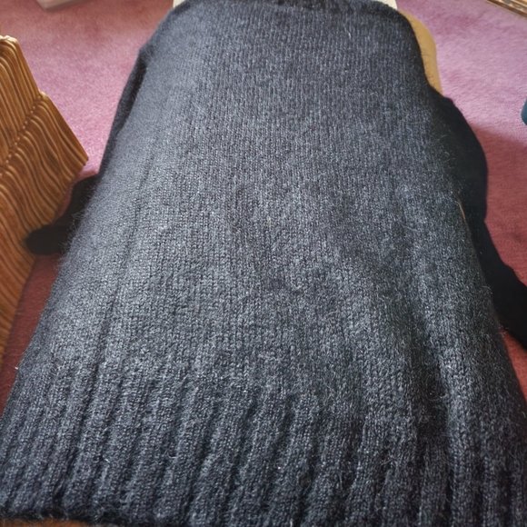 Vintage Ashley Brooke Womens' Large Flower Paisley Chunky Knit Pullover Sweater - Picture 2 of 4